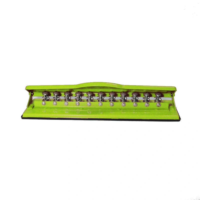 Office desktop metal puncher mushroom 11 hole paper punch