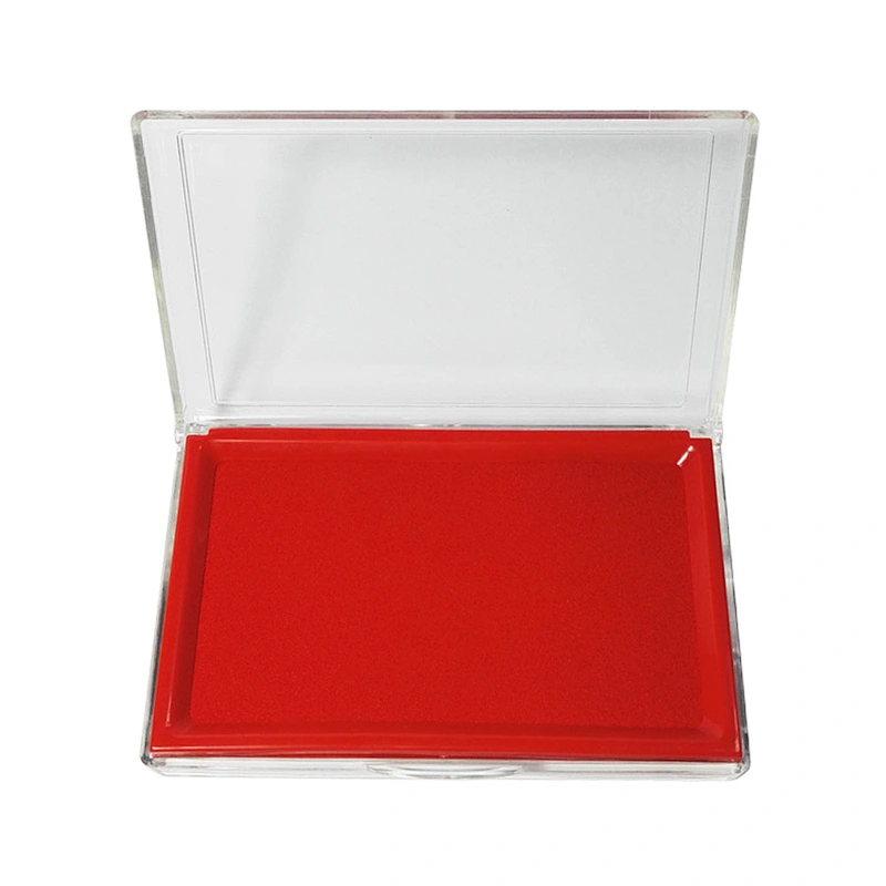 Office desktop portable stamp finger print ink pad