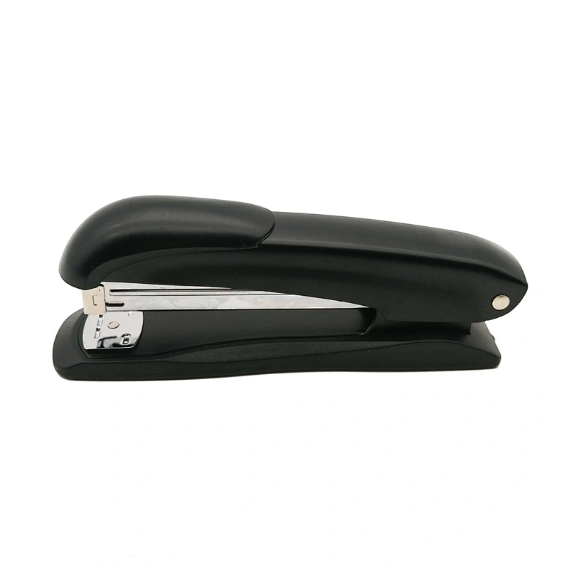 Office desk black metal full strip manual stapler