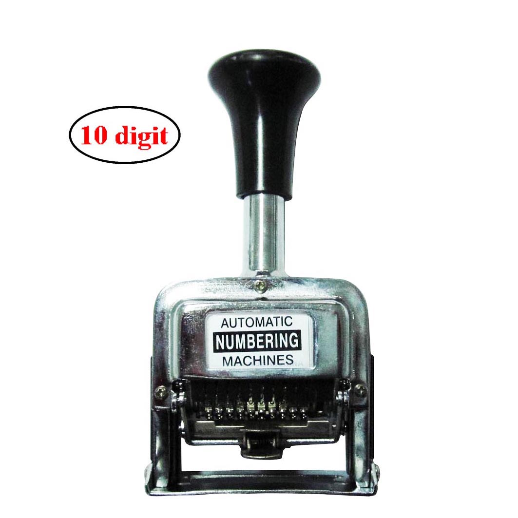 10 digits stamp metal number stamp