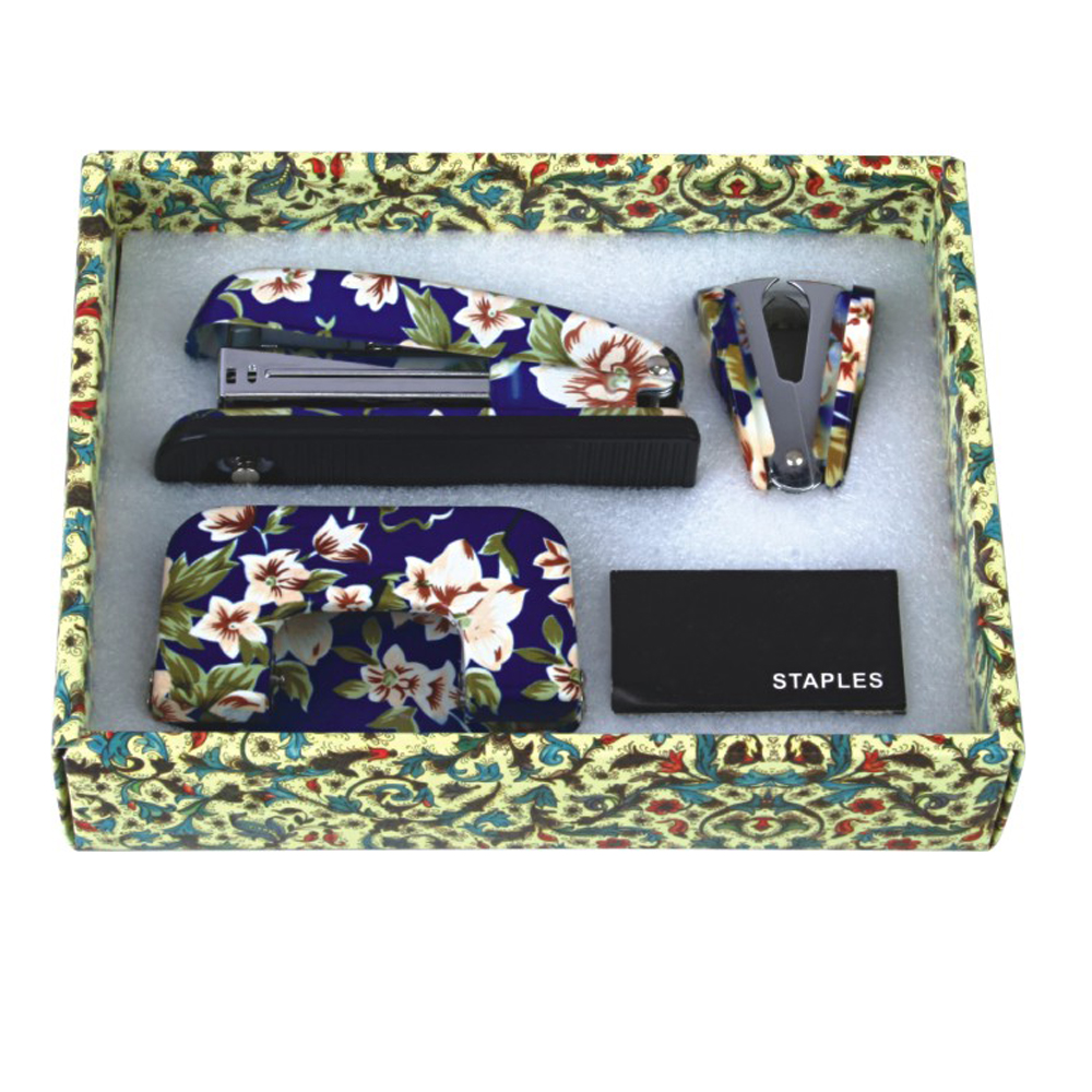 flower printed floral stationery set
