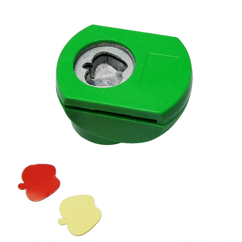 DIY apple shaped mini craft paper punch