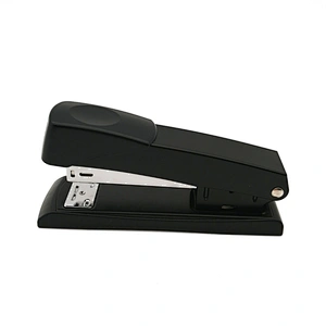 Office standard metal black half strip paper stapler