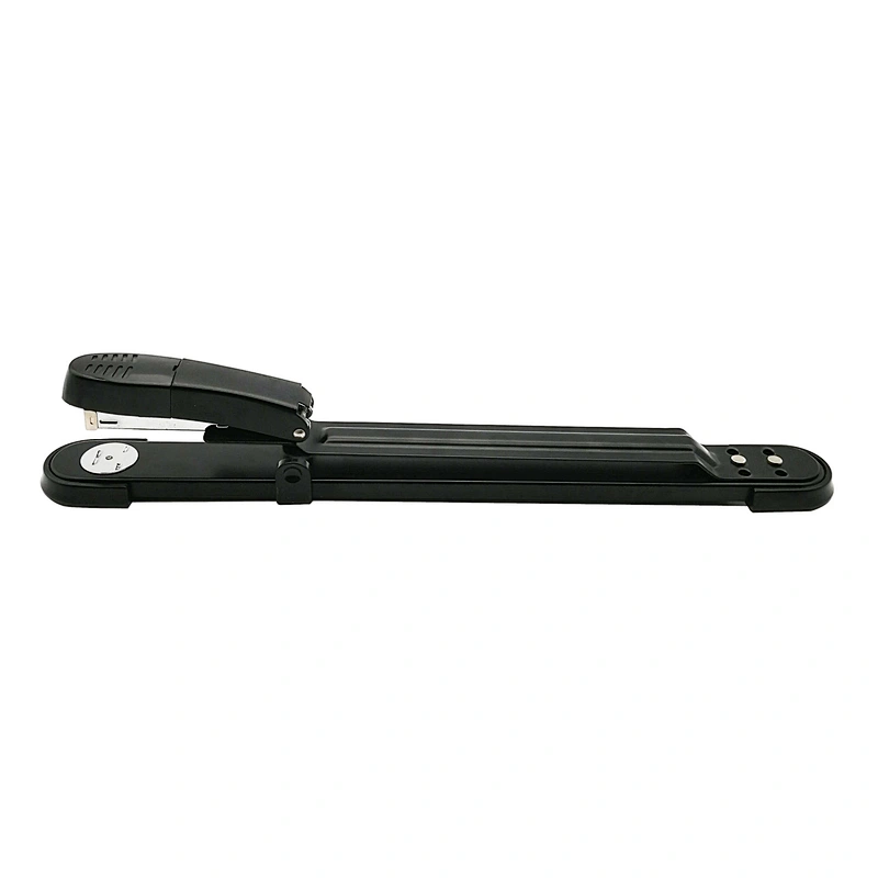 Office long arm stapler black booklet stapler long reach stapler