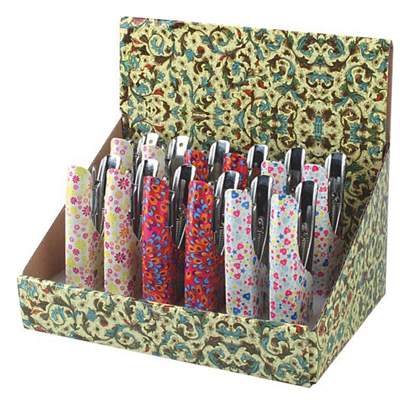 Floral printed NO.10 staples mini office hand held plier stapler