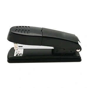 Office standard metal black full strip stapler