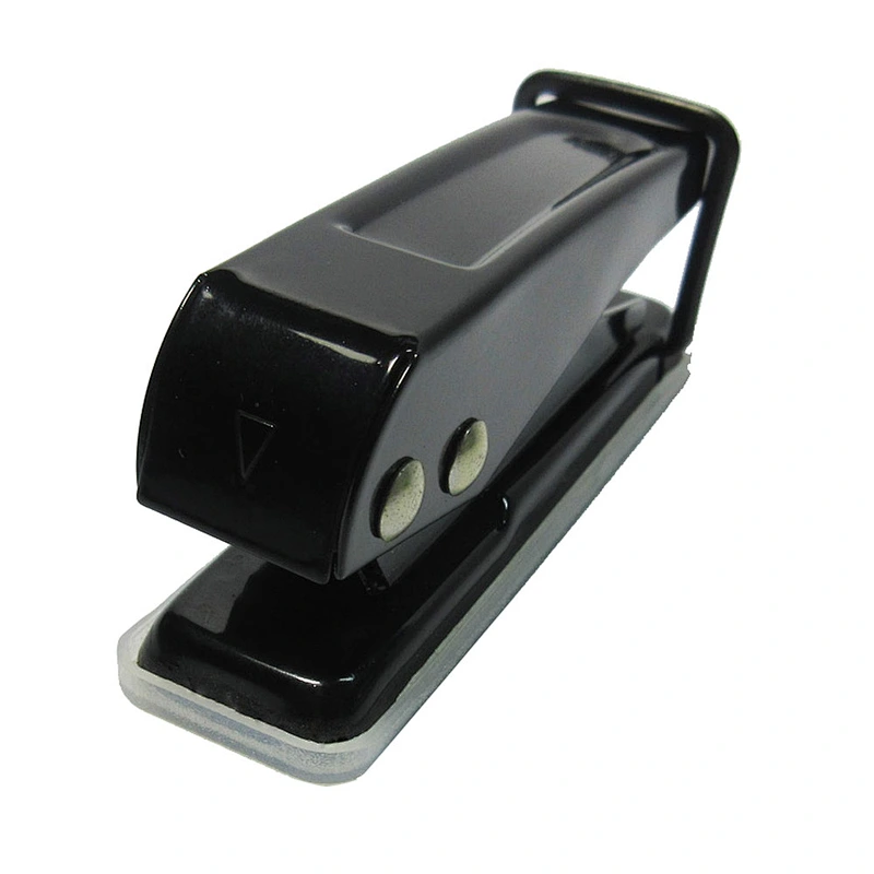 Portable metal single hole puncher 12 sheets one hole paper punch