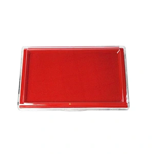 Office desktop portable stamp finger print ink pad