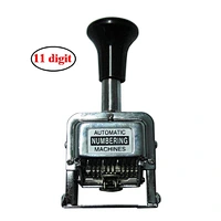 Office 11 digits self inking automatic numbering stamp machine