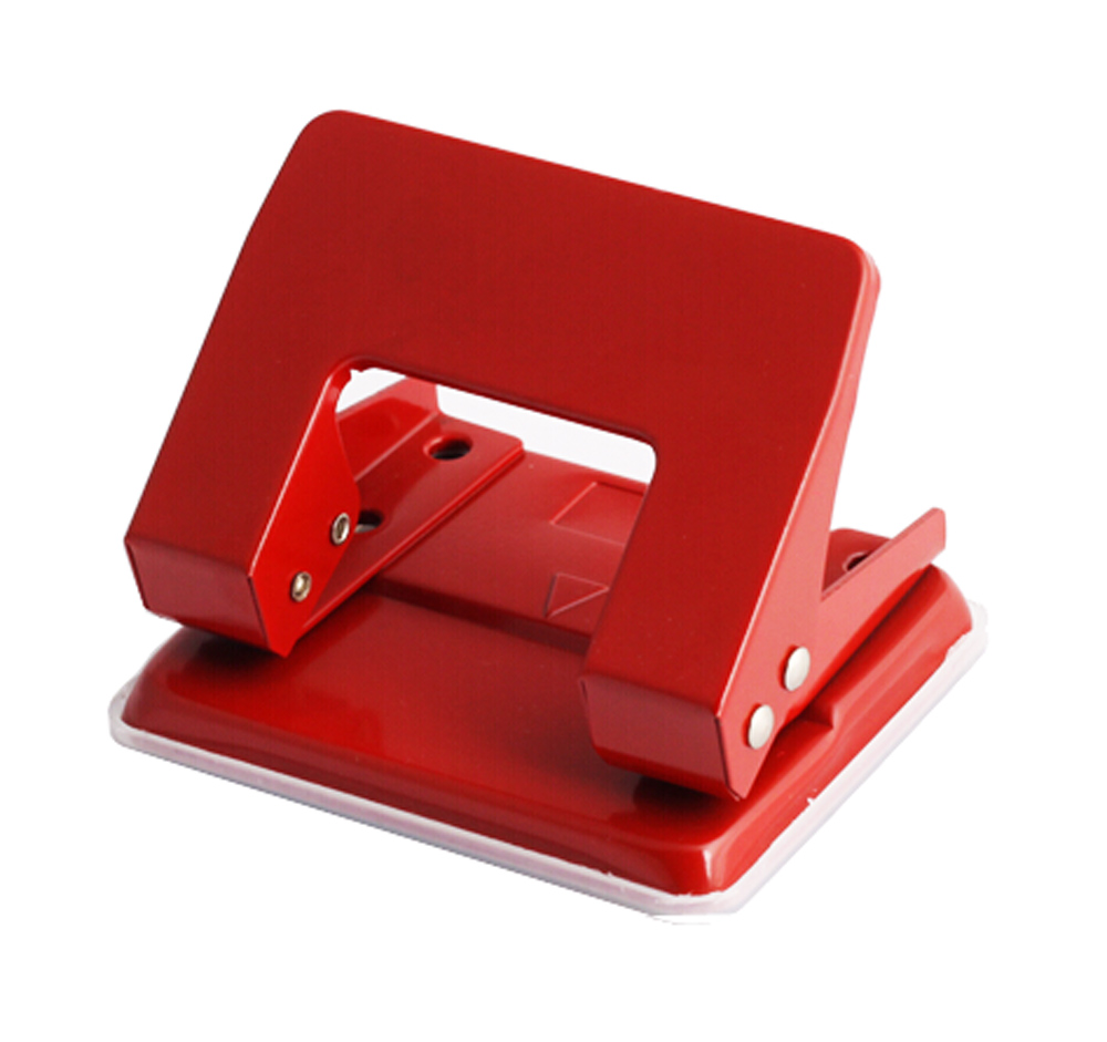 office metal paper punch 2 hole puncher wholesale price