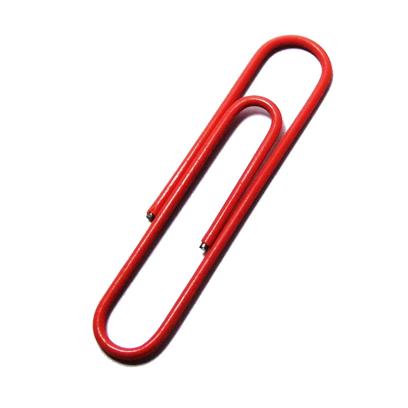 Wholesale office desktop 50mm plastic jumbo paper clips