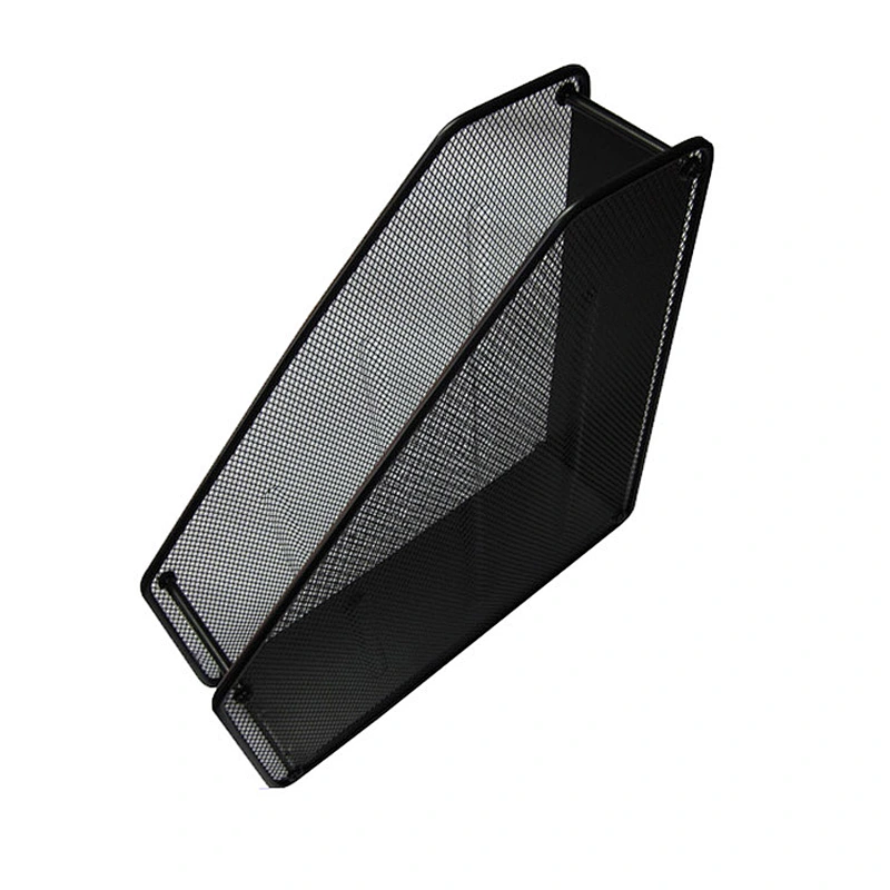 Office desktop metal organizer magazine document file holder