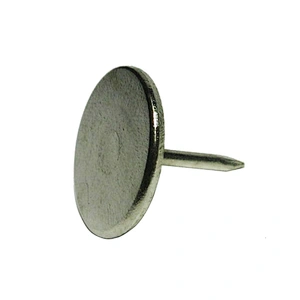 Office stationery flat head gold push pins thumb tacks
