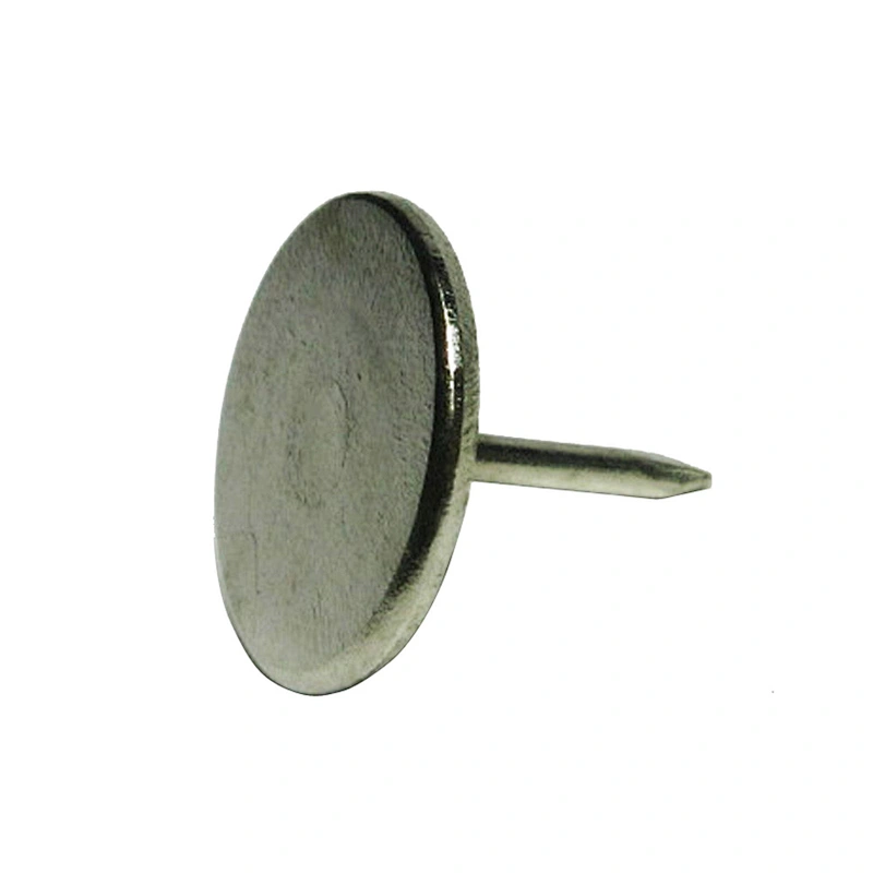 Office stationery flat head gold push pins thumb tacks