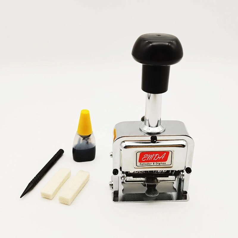 Hand automatic numbering stamp machine 8 digits numbe stamp