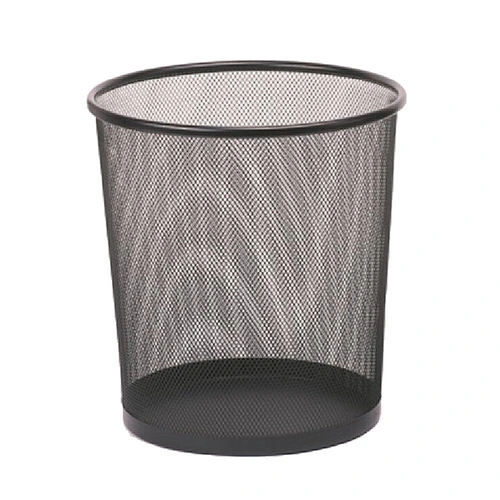 Medium size mesh round paper wire mesh waste basket