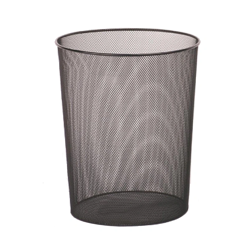 Large size office trash basket round paper waste bin