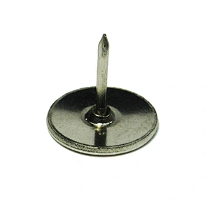 Office stationery flat head gold push pins thumb tacks