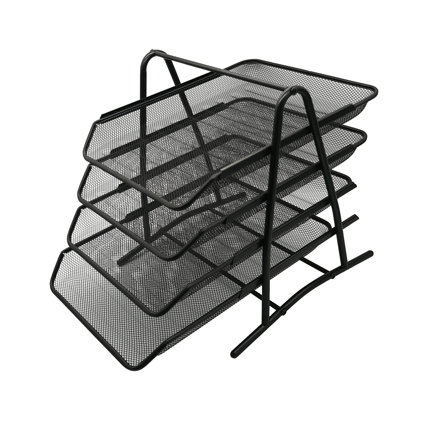 custom black file tray