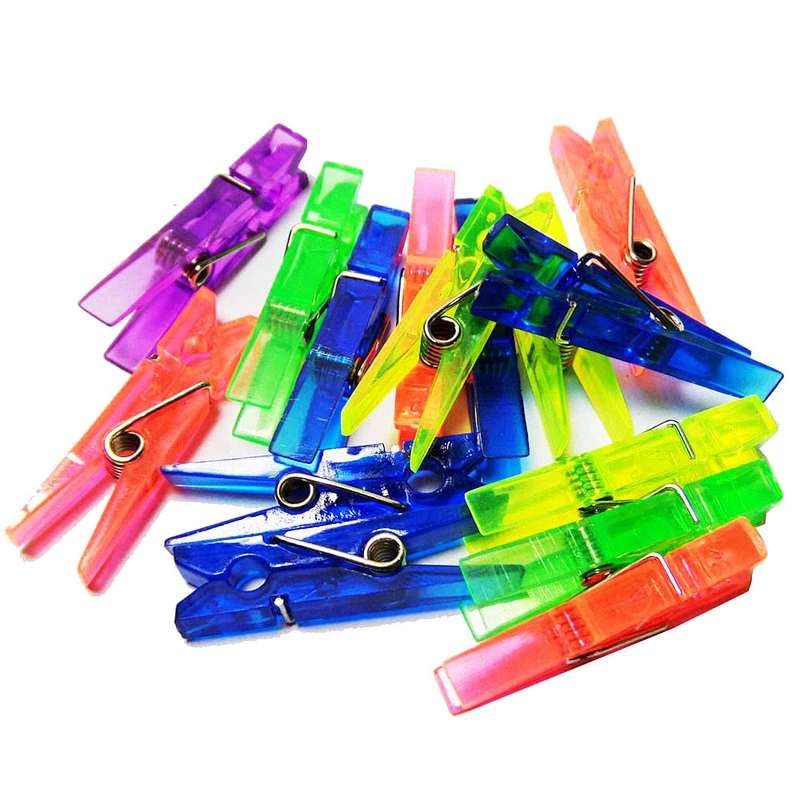 Wholesale transparent clear office paper binder clip