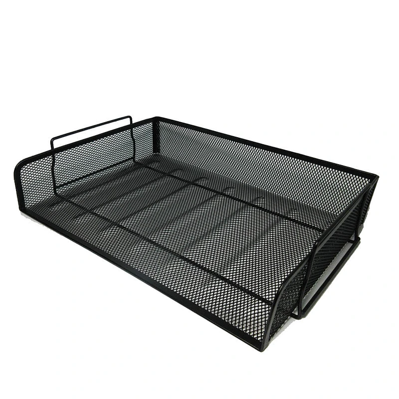 Office stackable desk document organizer file tray