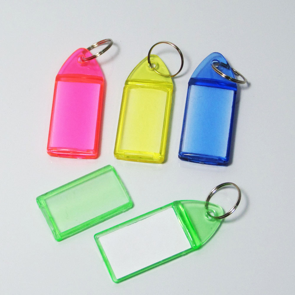 key tag plastic blank key holder manufacturer China