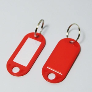 Office customkey tags blank hotel office plastic key tag