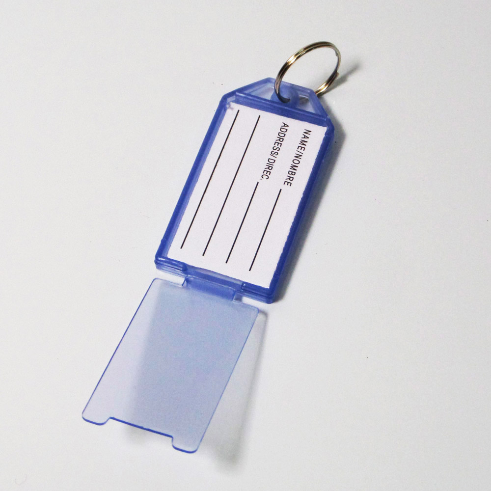 ID label key tag pp key ring factory China