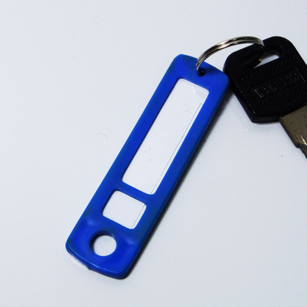 plastic hotel key tag factory key ring