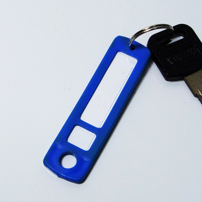 Office China wholesale plastic office blank hotel key tag factory