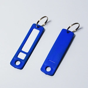 Office China wholesale plastic office blank hotel key tag factory
