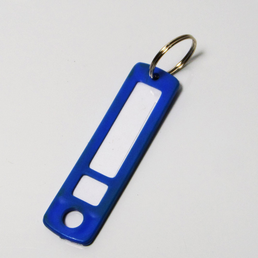 Office China wholesale plastic office blank hotel key tag factory
