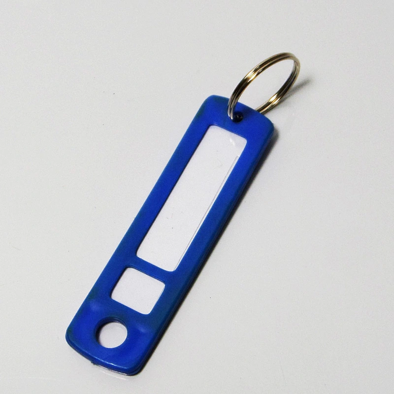 Office China wholesale plastic office blank hotel key tag factory