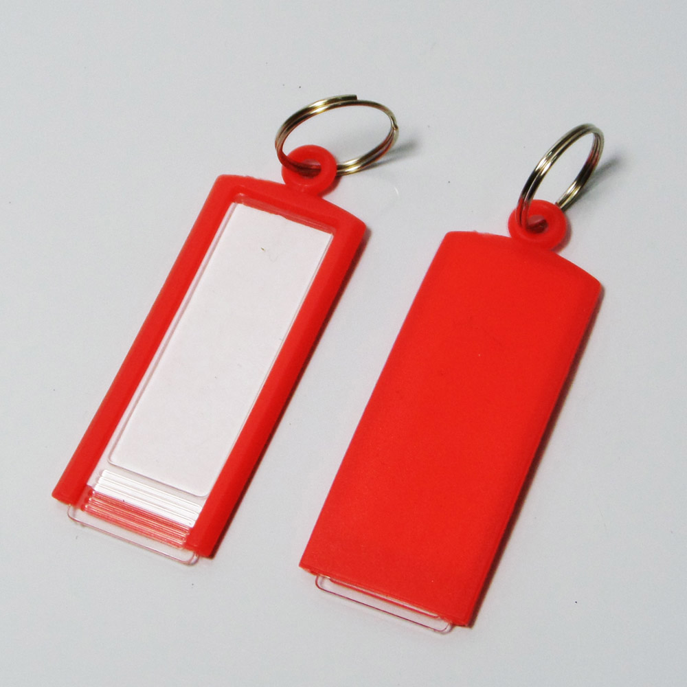 Office China blank key holder plastic custom hotel key tags