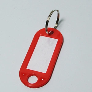 Office customkey tags blank hotel office plastic key tag