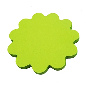 Wholesale made in china flower shaped custom sticky notes