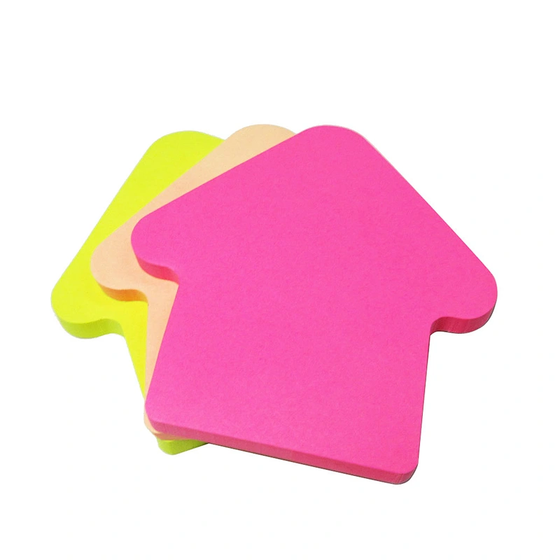 Wholesale made in china house shaped memo pad arrow sticky note