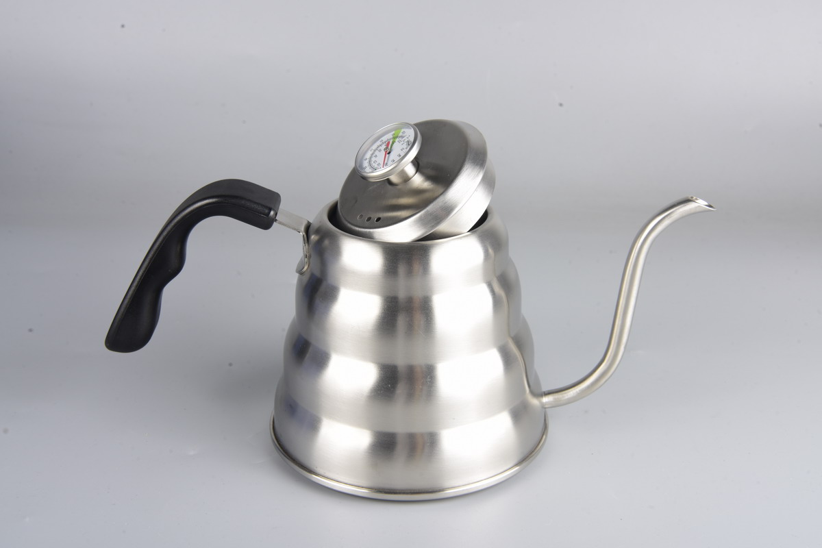 gooseneck metal pour over coffee kettle