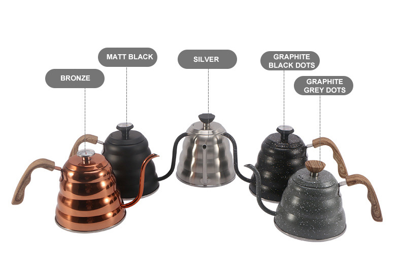 gooseneck stainless steel coffee kettle