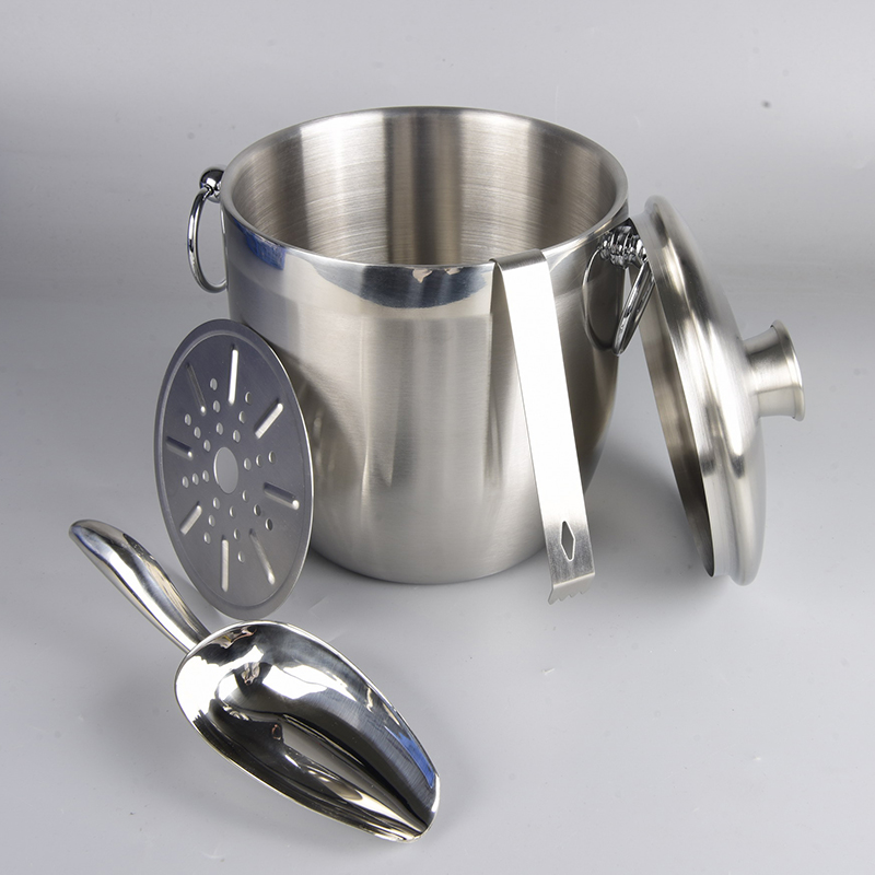 glass ice bucket