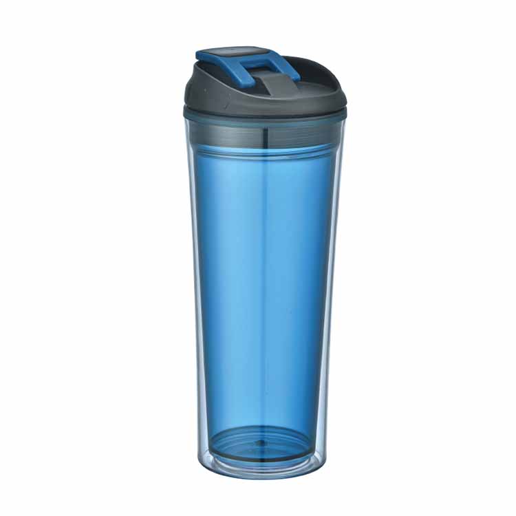 plastic tumbler with straw
