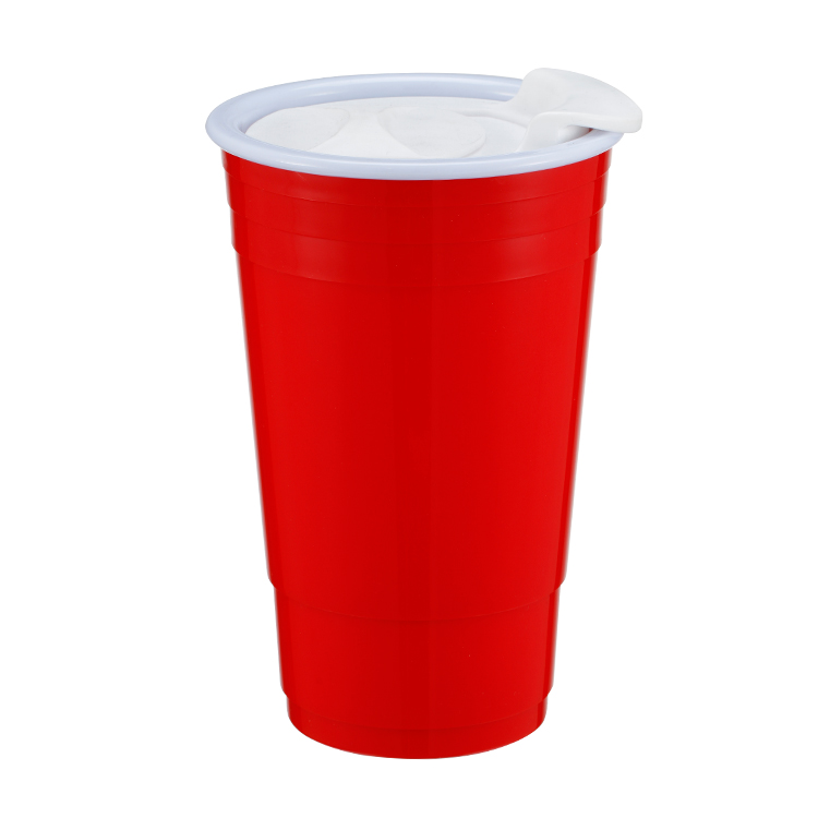 acrylic tumbler with straw