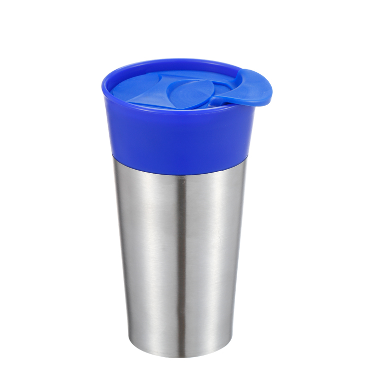 stainless steel mug with pp lid
