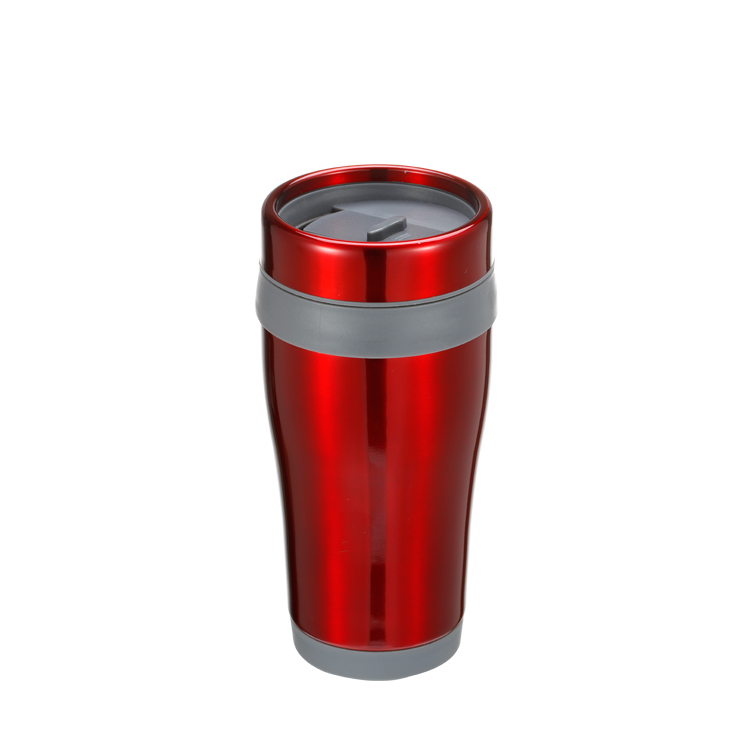 red vacuum tumbler