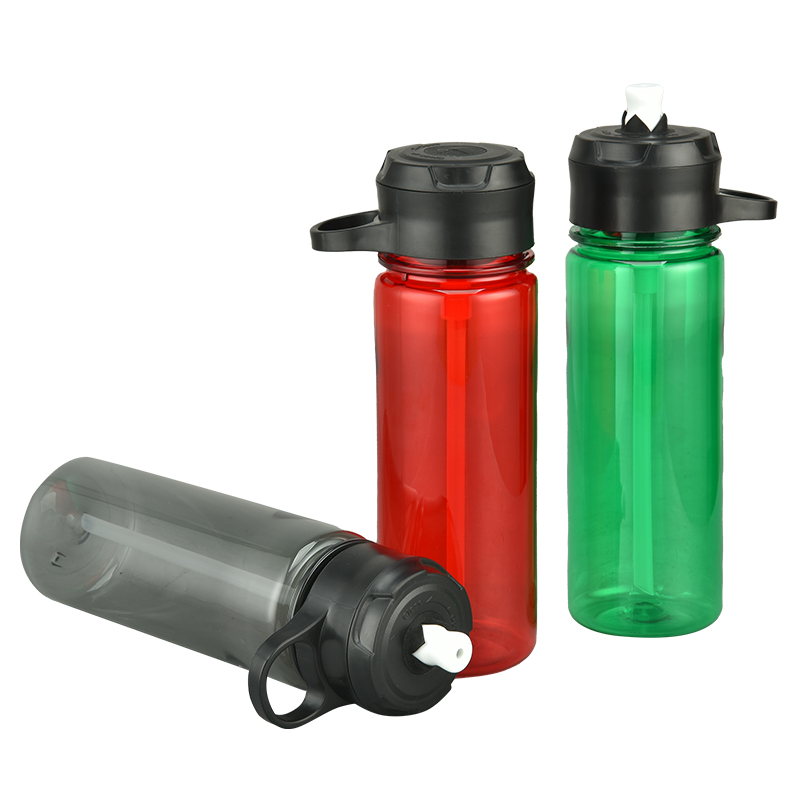 plastic straw bottle