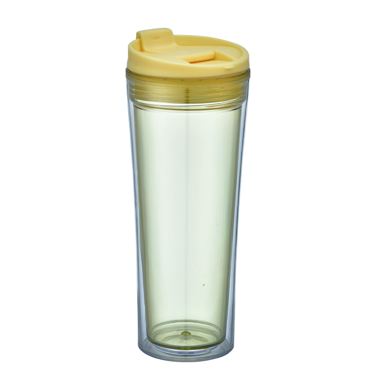 plastic tumbler with straw