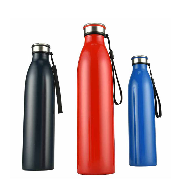 travel bottle with strap
