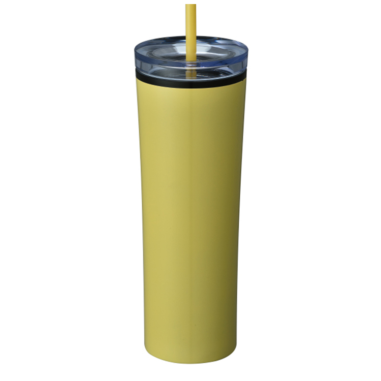 double wall straw tumbler