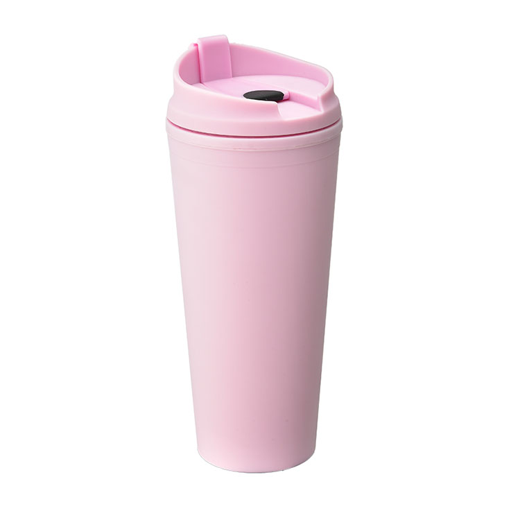 matte pink tumbler