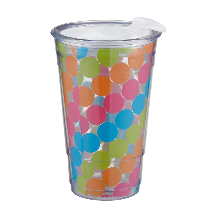 plastic tumbler